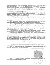 Įvykių tikimybės. Atsitiktiniai dydžiai ir statistika 4 puslapis