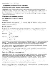 Kuprinės (knapsack) uždaviniai 2 puslapis