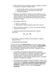 Psichologijos objektas ir samprata 11 puslapis