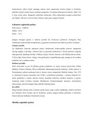 Regioniniai parkai Lietuvoje 9 puslapis