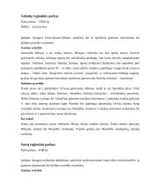 Pagrindiniai regioniniai parkai Lietuvoje 5 puslapis