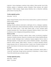 Pagrindiniai regioniniai parkai Lietuvoje 8 puslapis