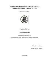 Atsveriančiosios jėgos "jėgų stalelio" modelyje nustatymas 1 puslapis