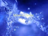 Mineral water presentation
