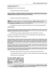 Teksto rengimo programa Word 5 puslapis