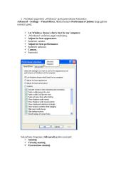 Windows XP optimizavimas 2 puslapis