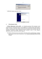 World Wide Web paslaugos administravimas Windows 2003 operacinėje sistemoje 4 puslapis