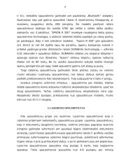 Spausdintuvų įvairovė ir jų naudojimo lyginamoji analizė 8 puslapis