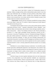 Savo asmenybės analizė, remiantis įvairiomis tipologijomis 3 puslapis