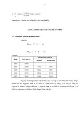 Statistikos tyrimas: Lietuvos bendrasis vidaus produktas (BVP) 2003-2007 metais 7 puslapis