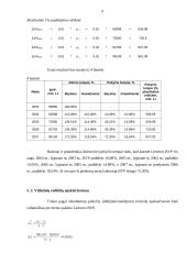 Statistikos tyrimas: Lietuvos bendrasis vidaus produktas (BVP) 2003-2007 metais 9 puslapis
