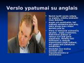 Anglija. Šalies kultūriniai bei verslo etikos ypatumai 14 puslapis