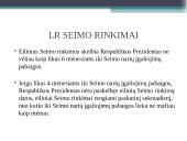 Centrinės ir vietinės valdžios formavimas bei formavimo ypatumai 14 puslapis