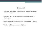 Centrinės ir vietinės valdžios formavimas bei formavimo ypatumai 3 puslapis