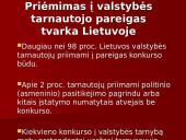 Darbuotojų atranka ir priėmimas į valstybinę tarnybą 12 puslapis