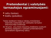 Darbuotojų atranka ir priėmimas į valstybinę tarnybą 14 puslapis