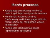 Darbuotojų atranka ir priėmimas į valstybinę tarnybą 6 puslapis