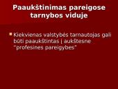 Darbuotojų atranka ir priėmimas į valstybinę tarnybą 8 puslapis