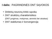 Dirbtinių neuronų tinklų teorija 2 puslapis