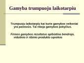 Gamybos teorija ir verslo organizavimo formos 10 puslapis