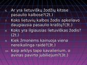 Kalbotyros viktorina 8 puslapis