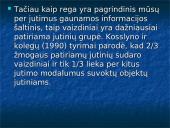 Kinestezinių, statinių ir organinių pojūčių apibūdinimas 13 puslapis