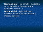 Kinestezinių, statinių ir organinių pojūčių apibūdinimas 15 puslapis