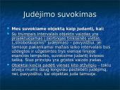 Kinestezinių, statinių ir organinių pojūčių apibūdinimas 18 puslapis