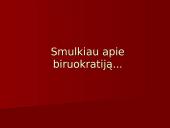 M. Weber biurokratija 12 puslapis