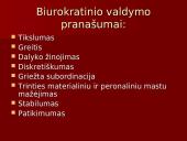 M. Weber biurokratija 15 puslapis