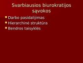 M. Weber biurokratija 7 puslapis