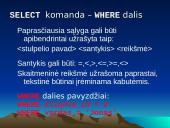 MySQL duomenų bazių kūrimas 15 puslapis