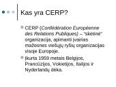 Ryšių su visuomene profesinė terpė Europoje 2 puslapis