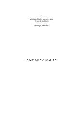 Akmens anglies geologija 8 puslapis