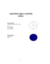 Apskritimas ir skritulys 4 puslapis