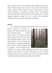 Aukštaitijos nacionalinis parkas - istorija, struktūra ir apsauga 11 puslapis