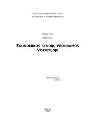 Ekonomikos studijų programos Vokietijoje
