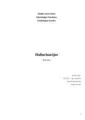 Haliucinacijos