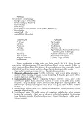 Hiperglikemijos etiologijos formos. Hipoglikemija, jos etiologija, klinikinis pasireiškimas. Hipoglikeminė koma 4 puslapis