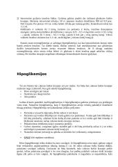 Hiperglikemijos etiologijos formos. Hipoglikemija, jos etiologija, klinikinis pasireiškimas. Hipoglikeminė koma 7 puslapis