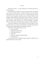 Identifikavimo kortelės 2 puslapis