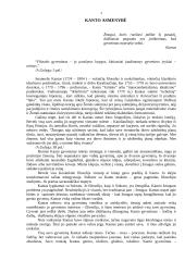 Imanuelis Kantas - asmenybė ir mintys 3 puslapis
