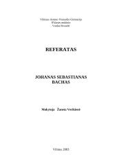 Johanas Sebastianas Bachas