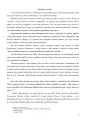 Cezario biografijos Svetonijaus ir Plutarcho veikaluose 5 puslapis