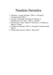 Projektas apie Londoną 9 puslapis