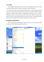 Microsoft Excel 2000 apžvalga 2 puslapis