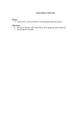 Microsoft office pakaitalai 2 puslapis