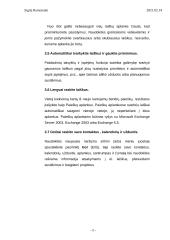 Microsoft Outlook programa įstaigos darbo organizavime 5 puslapis