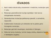 Mutacijų atsiradimas bei klasifikacija 16 puslapis