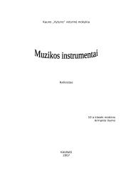 Muzikiniai instrumentai